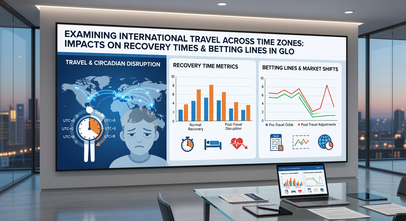 Coaches reviewing recovery data and travel schedules during an international basketball event