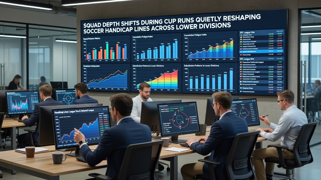 Lower league soccer players on the bench during cup-related rotation periods